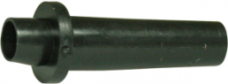 Bend protection grommet, cable Ø 7.8 mm, L 36 mm, PVC, black