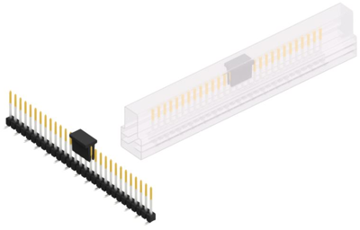 SL10SMD10429SBSM Fischer Elektronik PCB Connection Systems