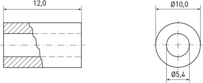 005.55.123 Ettinger Spacer Bolts Image 2