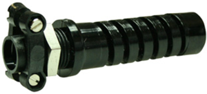 Cable gland with bend protection, M12, Clamping range 8.5 to 17 mm, black, A1705 A001 NKD41011 SCHW.