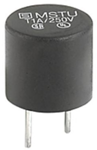 Micro fuse 8.5 x 8.5 mm, 10 A, T, 250 V (AC), 50 A breaking capacity, 0034.7125