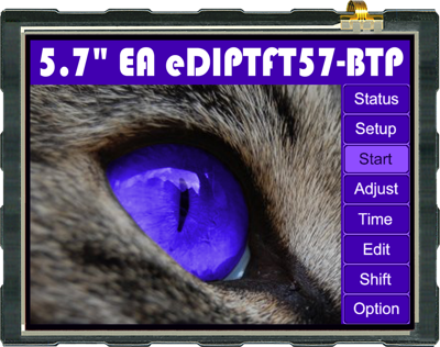 EA EDIPTFT57-BTP DISPLAY VISIONS TFT Displays Image 1