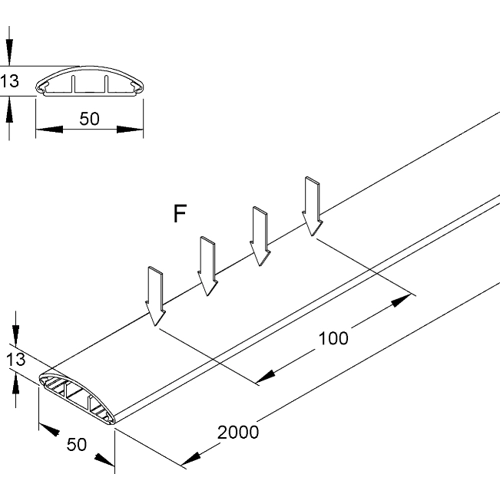 BDK1250.1 Kleinhuis Cable Channels Image 2