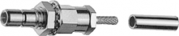 SMB plug 50 Ω, KX-21A, RG-178B/U, RG-196A/U, solder/crimp connection, straight, 100024842