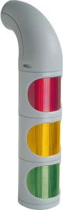 LED permanent light, Ø 85 mm, green/yellow/red, 115-230 VAC, IP65