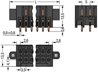 713-1418/117-000/997-409 WAGO PCB Connection Systems Image 2