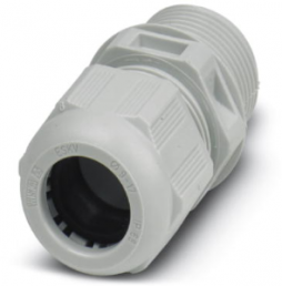 Cable gland, M20, 24 mm, Clamping range 6 to 13 mm, IP69, light gray, 1424515