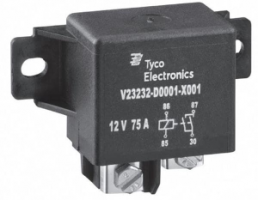 Automotive relays 1 Form A (N/O), 12 V (DC), 46 Ω, screw connection, 1904000-1