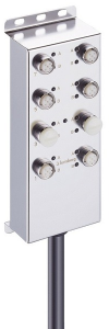Sensor-actuator distributor, 8 x M12 (5 pole), 38552