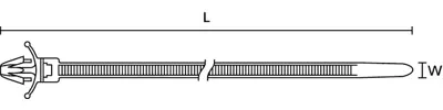 111-85339 HellermannTyton Cable Ties Image 2