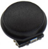 Cap, round, Ø 11.5 mm, (H) 7.5 mm, black, for short-stroke pushbutton Ultramec 6C, 10U09