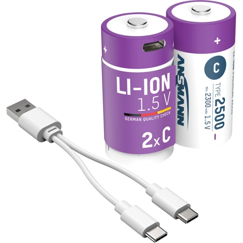 1313-0004 Ansmann Round Cell Batteries, 9V Block Batteries Image 3