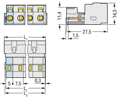 723-603 WAGO PCB Connection Systems Image 2