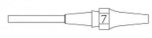 XDSL 7 Weller Soldering tips, desoldering tips and hot air nozzles
