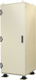 38 U EMC cabinet with elastomer shock absorber, (H x W x D) 1800 x 600 x 800 mm, IP55, steel, gray, 10130-201