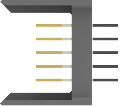 3-100141-0 AMP Hard Metric Connectors Image 2