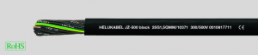 PVC control line JZ-500 black 25 x 1.0 mm², AWG 18, unshielded, black