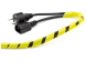 Cable protection conduit, 12 mm, yellow, PE, HS-SPF-1275G