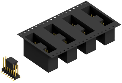 SL11SMD10414GBTR Fischer Elektronik PCB Connection Systems
