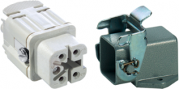 Connector kit, size H-A 3, 4 pole + PE , IP65, 75009620