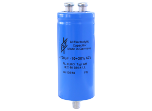 Electrolytic capacitor, 1000 µF, 350 V (DC), -10/+30 %, can, Ø 50 mm