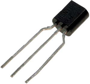Bipolar junction transistor, NPN, 100 mA, 30 V, THT, TO-92, BC549B