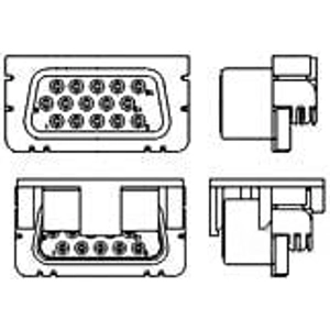 2041127-1 TE Connectivity D-Sub Connectors