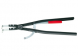 Circlip Pliers for internal circlips in bore holes black powder-coated 600 mm