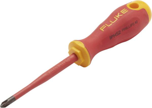 VDE screwdriver, PH2, Phillips, BL 100 mm, L 206 mm, IPHS2