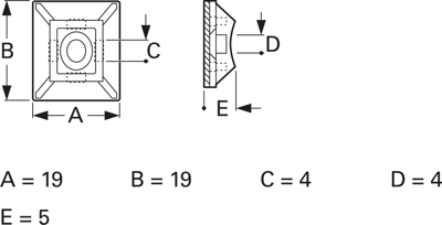 8298AA00AS fastpoint Cable Holders Image 2