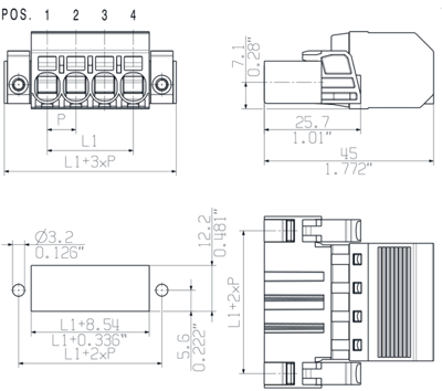 1060950000 Weidmüller PCB Connection Systems Image 3