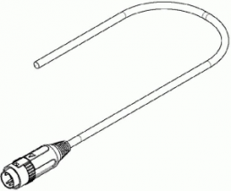 Cable, Weller T0058765731 for soldering iron WXP 200