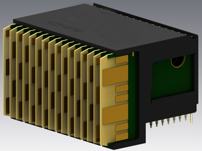 1410187-4 TE Connectivity PCB Connection Systems