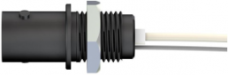 BNC socket 50 Ω, RG-58, solder connection, straight, 67.9765-28