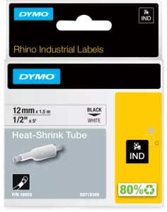 18055 DYMO Heat shrinkable tubing Marking