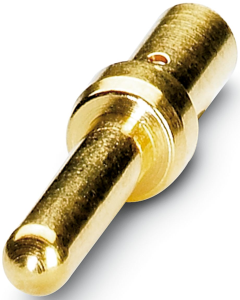 Pin contact, 0.08-0.56 mm², crimp connection, nickel-plated/gold-plated, 1244901