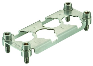 Holding frame, size 16B, die-cast aluminum, screw locking, 09110009937