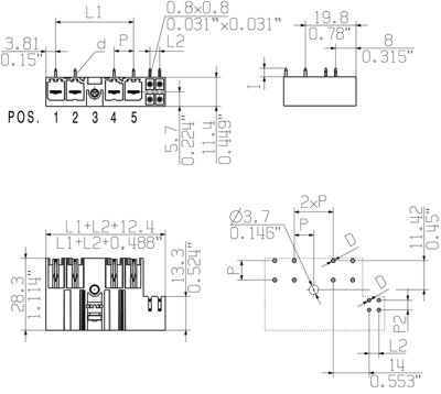 1156410000 Weidmüller PCB Connection Systems Image 3