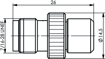 100023840 Telegärtner Antenna components, switches, attenuators Image 2