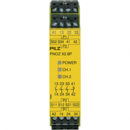 Monitoring relays, safety switching device, 3 Form A (N/O) + 1 Form B (N/C), 6 A, 24 V (DC), 24 V (AC), 777302