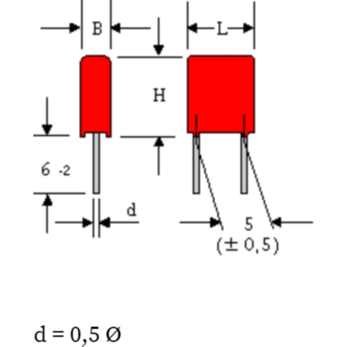 MKS2D041001K00KC00 Wima Film Capacitors Image 2