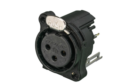 NC3FBV2-B Neutrik XLR Connectors