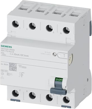 5SV3344-3KK60 Siemens FI Circuit Breakers Image 1