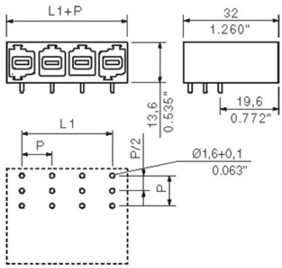 1813510000 Weidmüller PCB Connection Systems Image 2