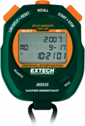 EXTECH 365535-NIST STOPWATCH WITH NIST 365535
