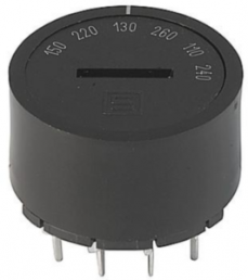 Voltage selector switch, 6 stage, 30°, On-On-On, 10 A, 250 V, 0033.3802