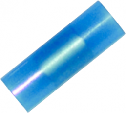 Butt connectorwith insulation, 1.5-2.5 mm², blue, 17 mm