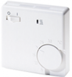 Room temperature controller, 230 VAC, 5 to 30 °C, white, 101110451102