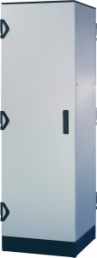 38 U seismic cabinet, (H x W x D) 1900 x 600 x 800 mm, IP20, steel, light gray/black gray, 10130-189