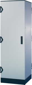38 U seismic cabinet, (H x W x D) 1900 x 600 x 800 mm, IP20, steel, light gray/black gray, 10130-189